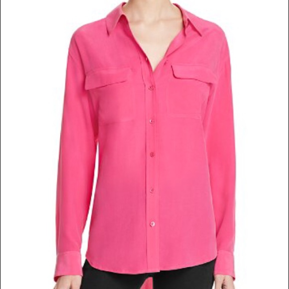 Equipment Silk Signature Shirt